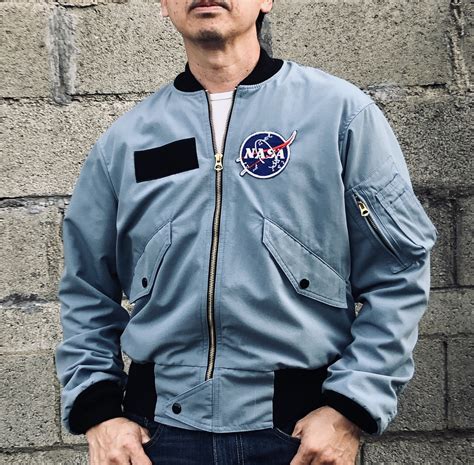 replica nasa flight jacket|nasa bomber jacket.